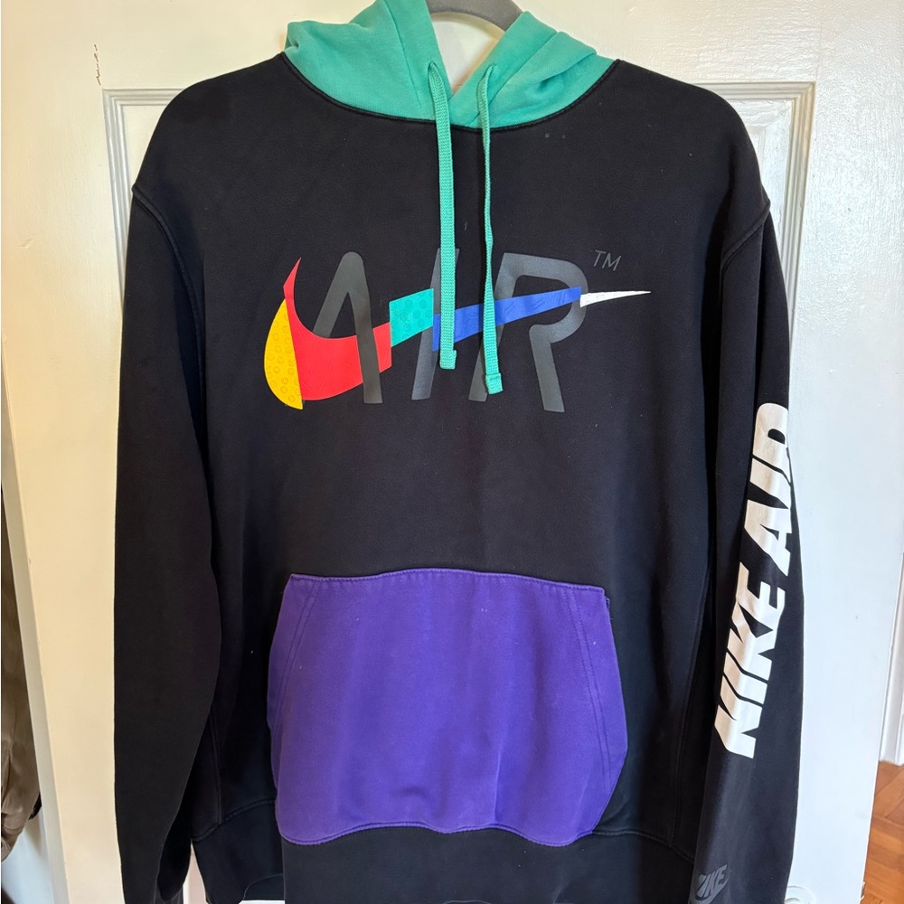 Nike Hoodie with Multicolor Logo